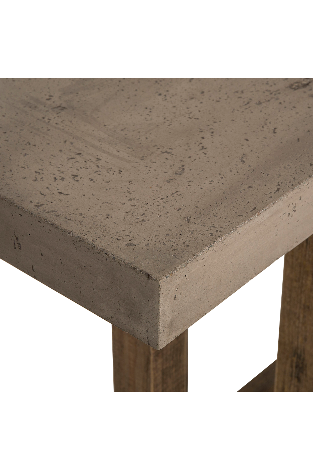 Concrete Slab Wooden Console Table L | Andrew Martin Cube | OROA