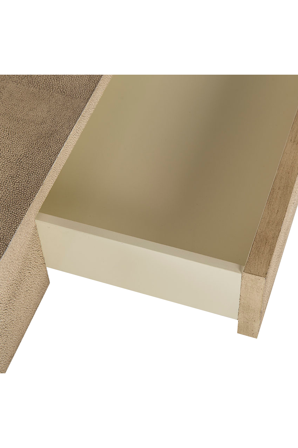 Taupe Shagreen Top Desk | Andrew Martin Jacques | OROA