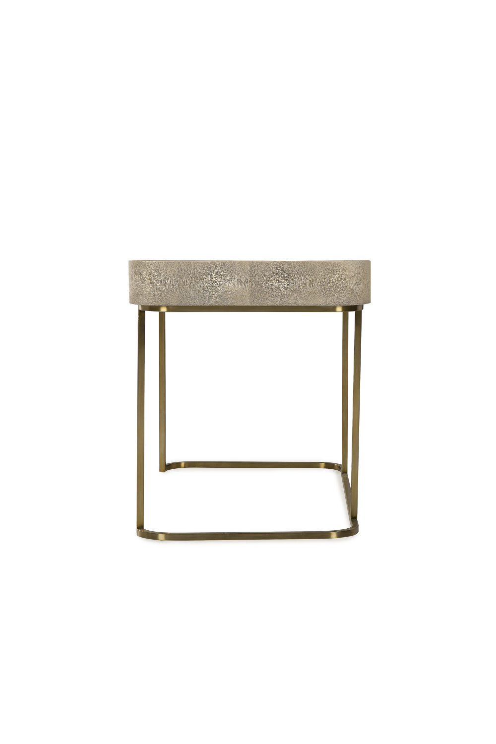 Taupe Shagreen Top Desk | Andrew Martin Jacques | OROA