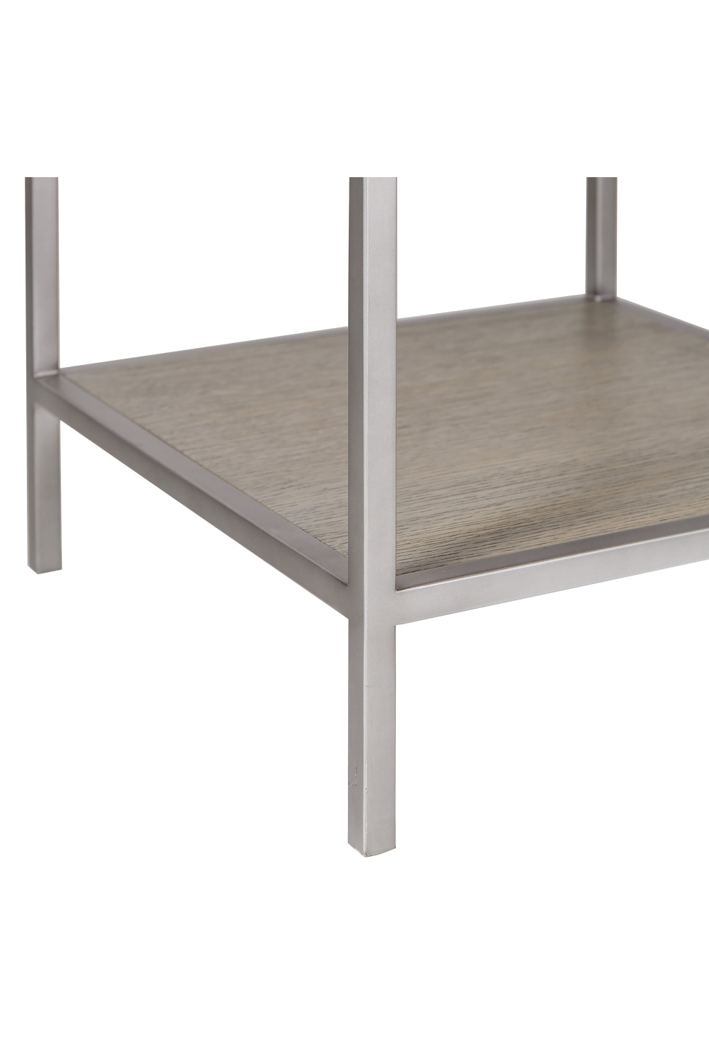 Steel Framed Silver Oak Side Table S | Andrew Martin Rufus | OROA