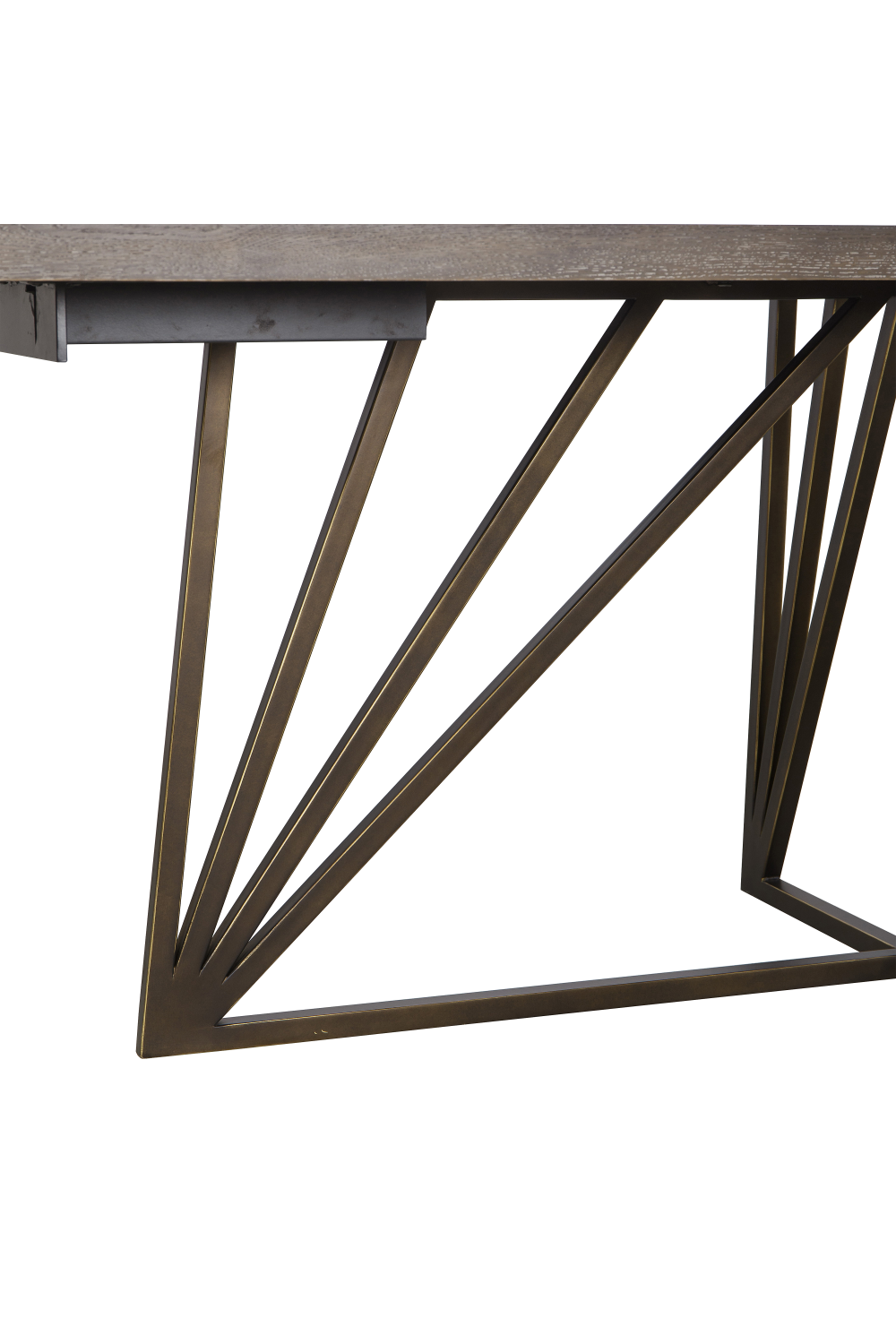 Dark Chocolate Oak Round Dining Table L | Andrew Martin Emerson | OROA