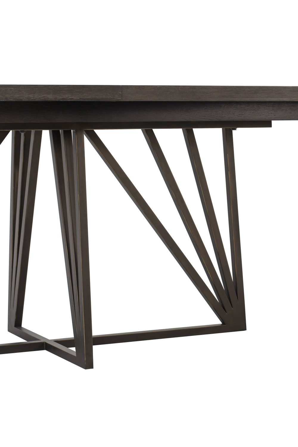 Bronze Base Extending Dining Table | Andrew Martin Emerson | OROA