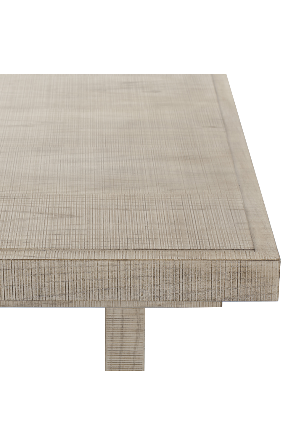 Textured Parchment Extending Dining Table L | Andrew Martin Raffles