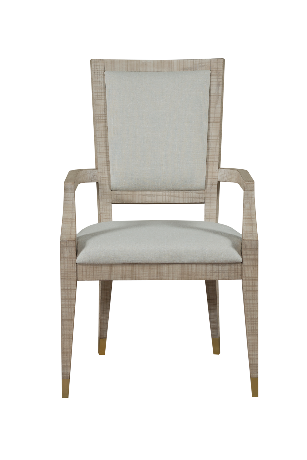 Ivory Upholstered Dining Armchair | Andrew Martin Raffles | OROA