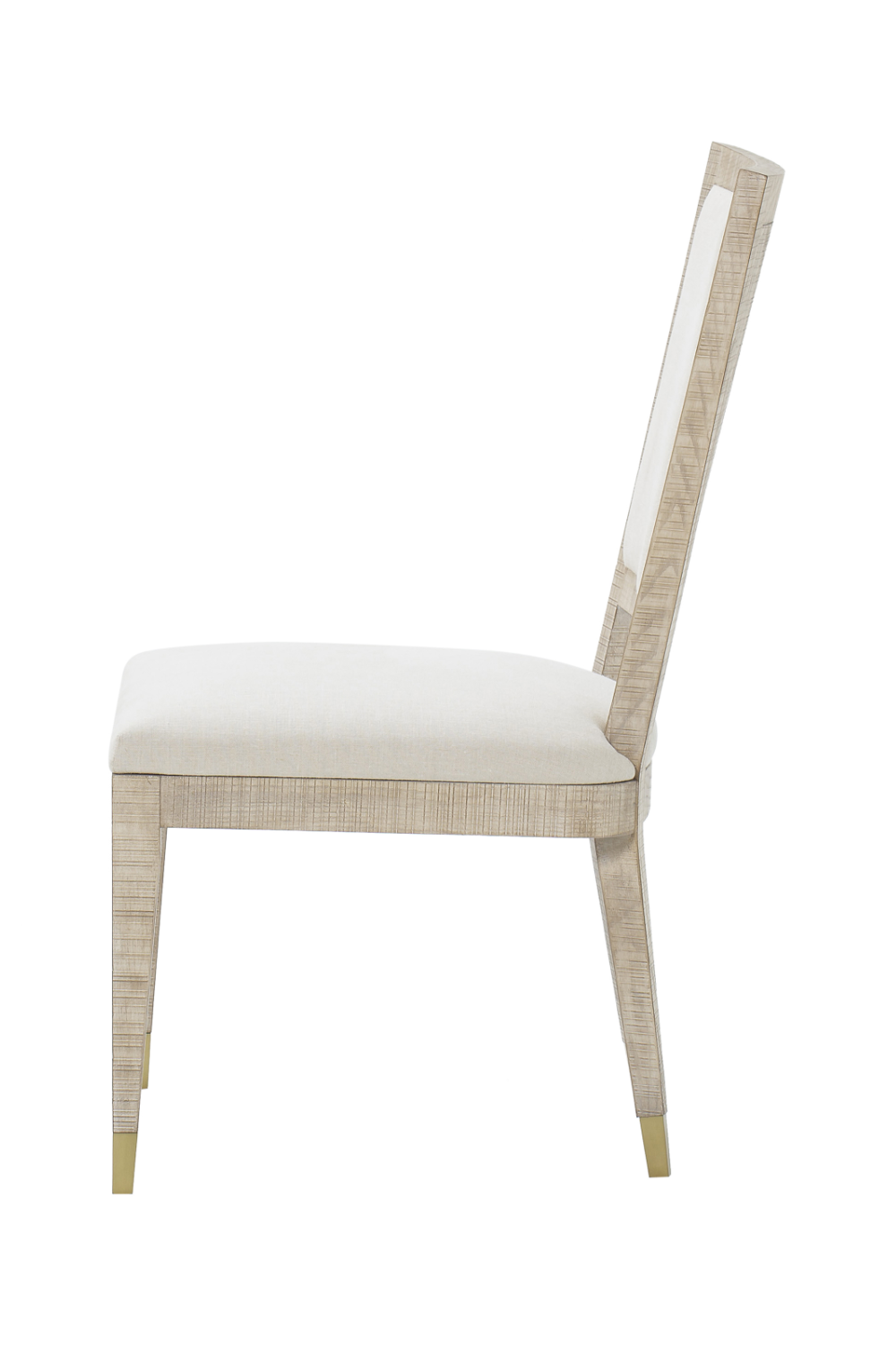 Ivory Upholstered Dining Chair | Andrew Martin Raffles | OROA