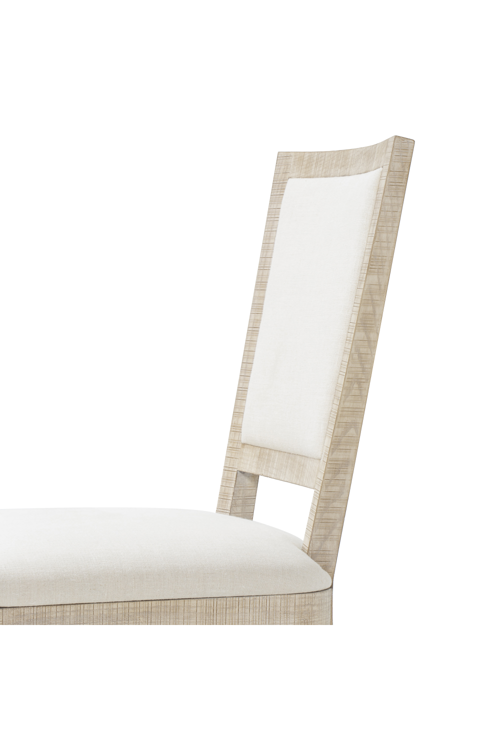 Ivory Upholstered Dining Chair | Andrew Martin Raffles | OROA