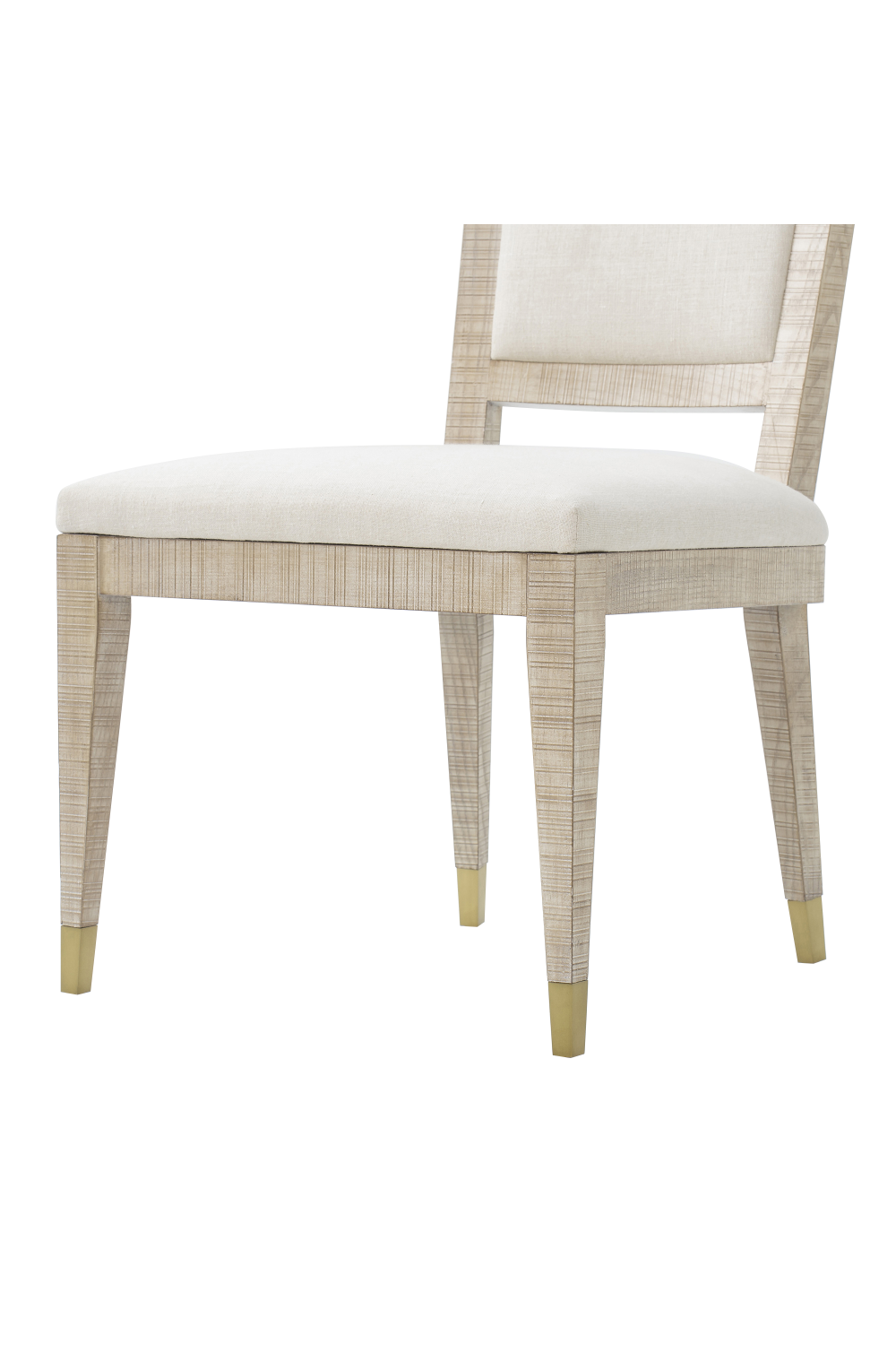 Ivory Upholstered Dining Chair | Andrew Martin Raffles | OROA