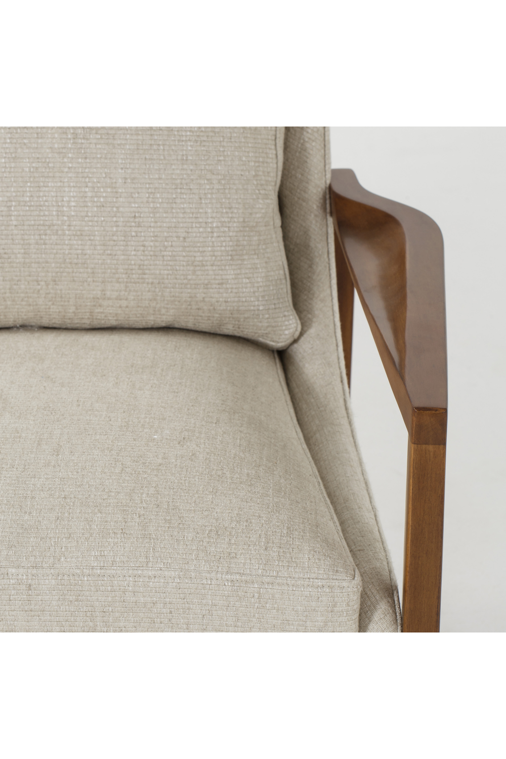 Beech Frame Natural Upholstery Chair | Andrew Martin Tarlow | OROA