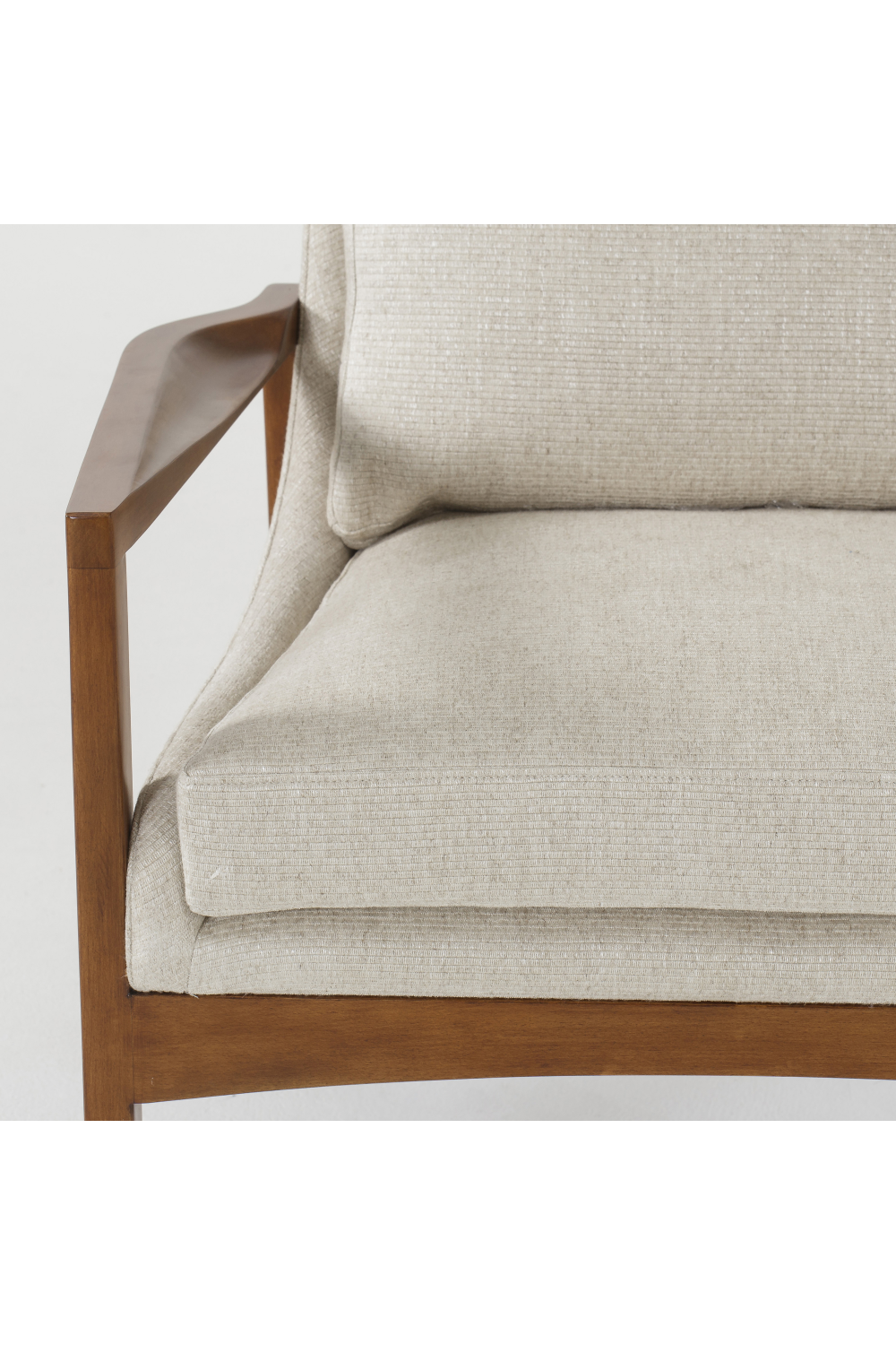 Beech Frame Natural Upholstery Chair | Andrew Martin Tarlow | OROA