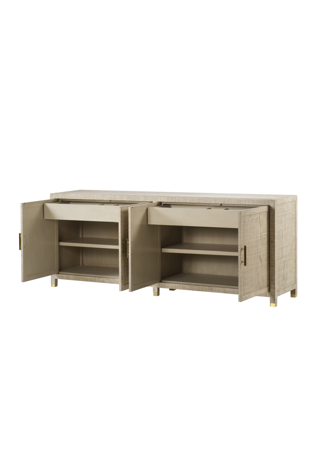 Natural Ash Four Door Credenza | Andrew Martin Raffles | OROA