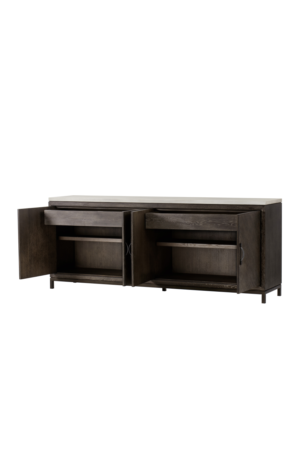 Dark Oak with White Top Sideboard | Andrew Martin Emerson | OROA