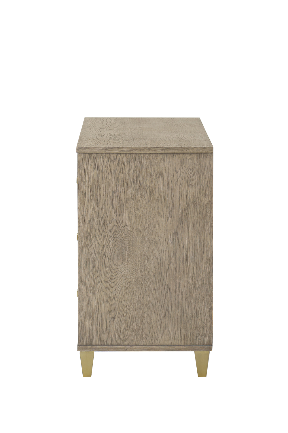 Taupe Oak Four Drawer Chest | Andrew Martin Claiborne | OROA