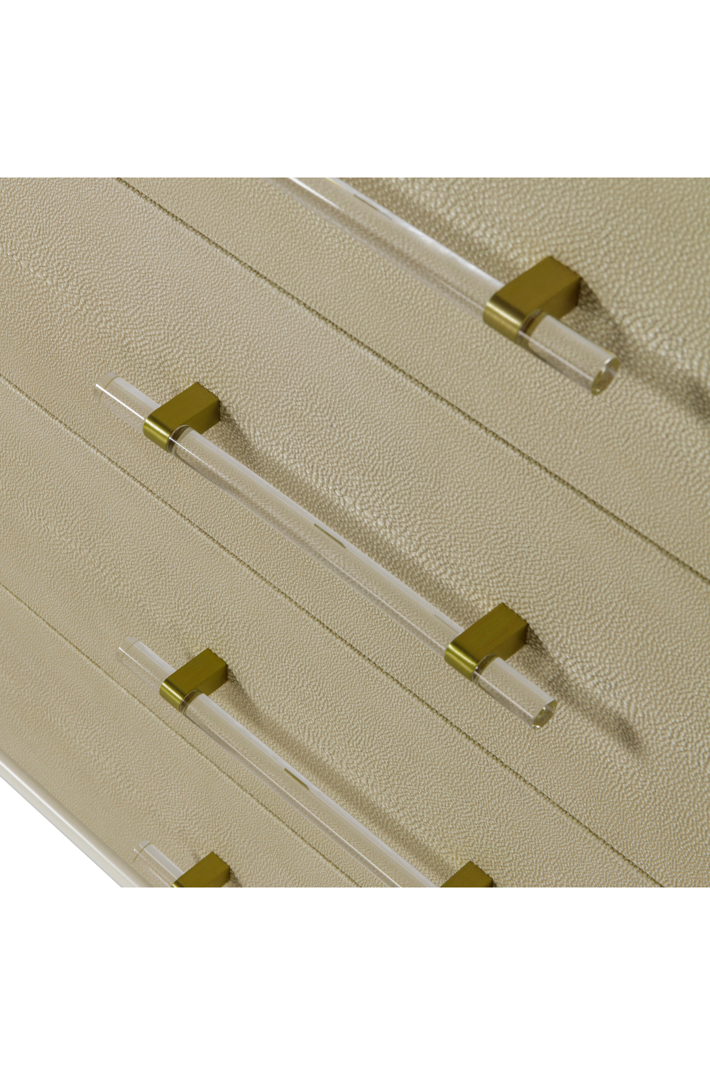 Ivory Shagreen Four Drawer Chest | Andrew Martin Alice | OROA