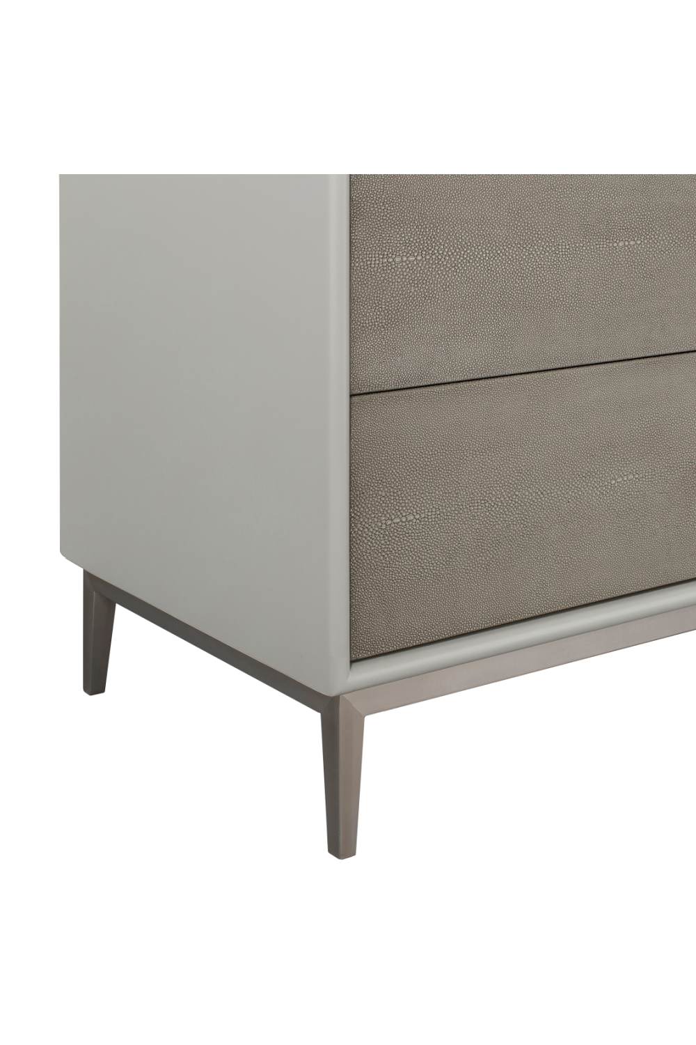 Gray Shagreen Eight Drawer Dresser | Andrew Martin Alice | OROA