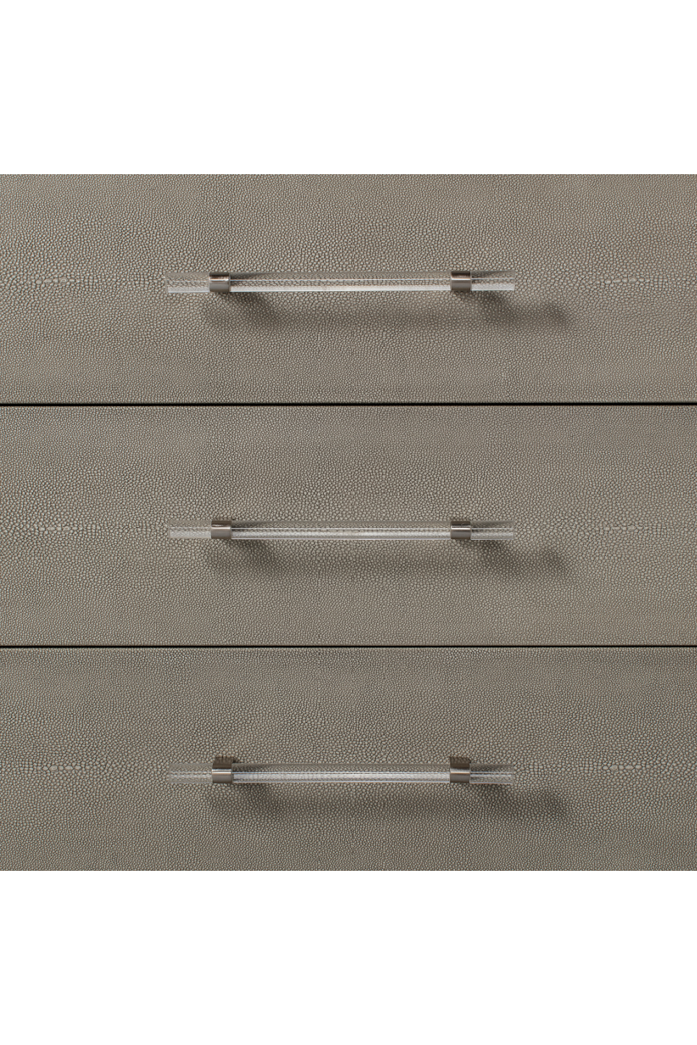 Gray Shagreen Eight Drawer Dresser | Andrew Martin Alice | OROA