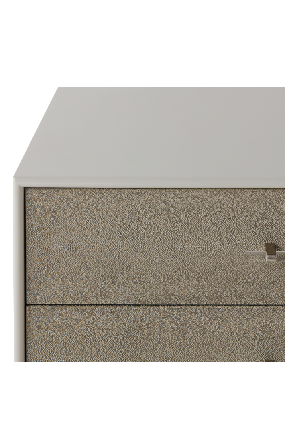 Gray Shagreen Five Drawer Chest | Andrew Martin Alice | OROA