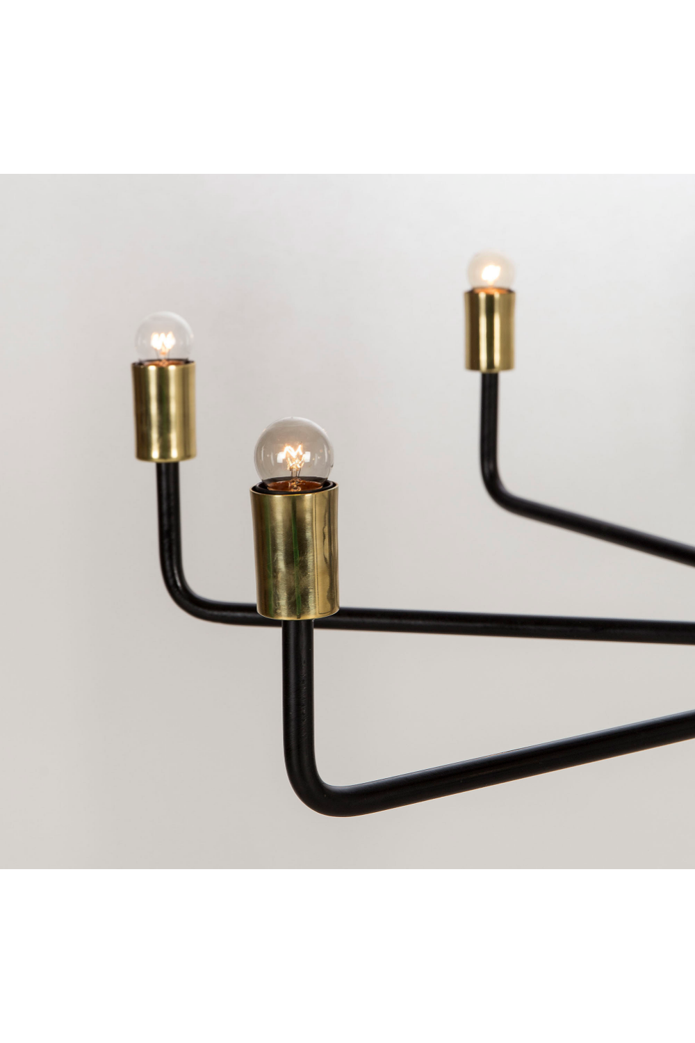 Black Framed 8 Light Chandelier | Andrew Martin Le Marais | Oroa.com