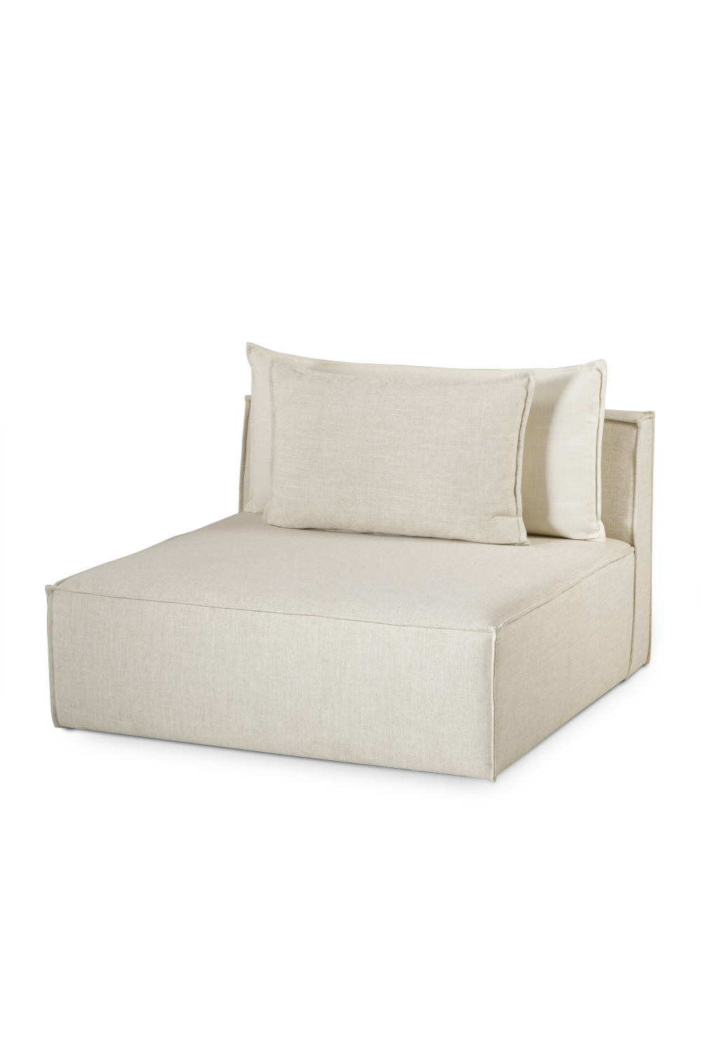 Cream Minimalist Modular Sofa | Andrew Martin Charlton | Oroa.com