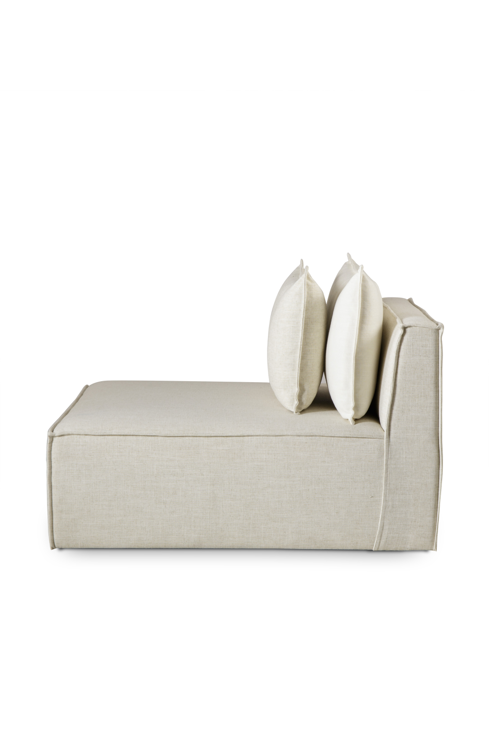 Cream Minimalist Modular Sofa | Andrew Martin Charlton | Oroa.com