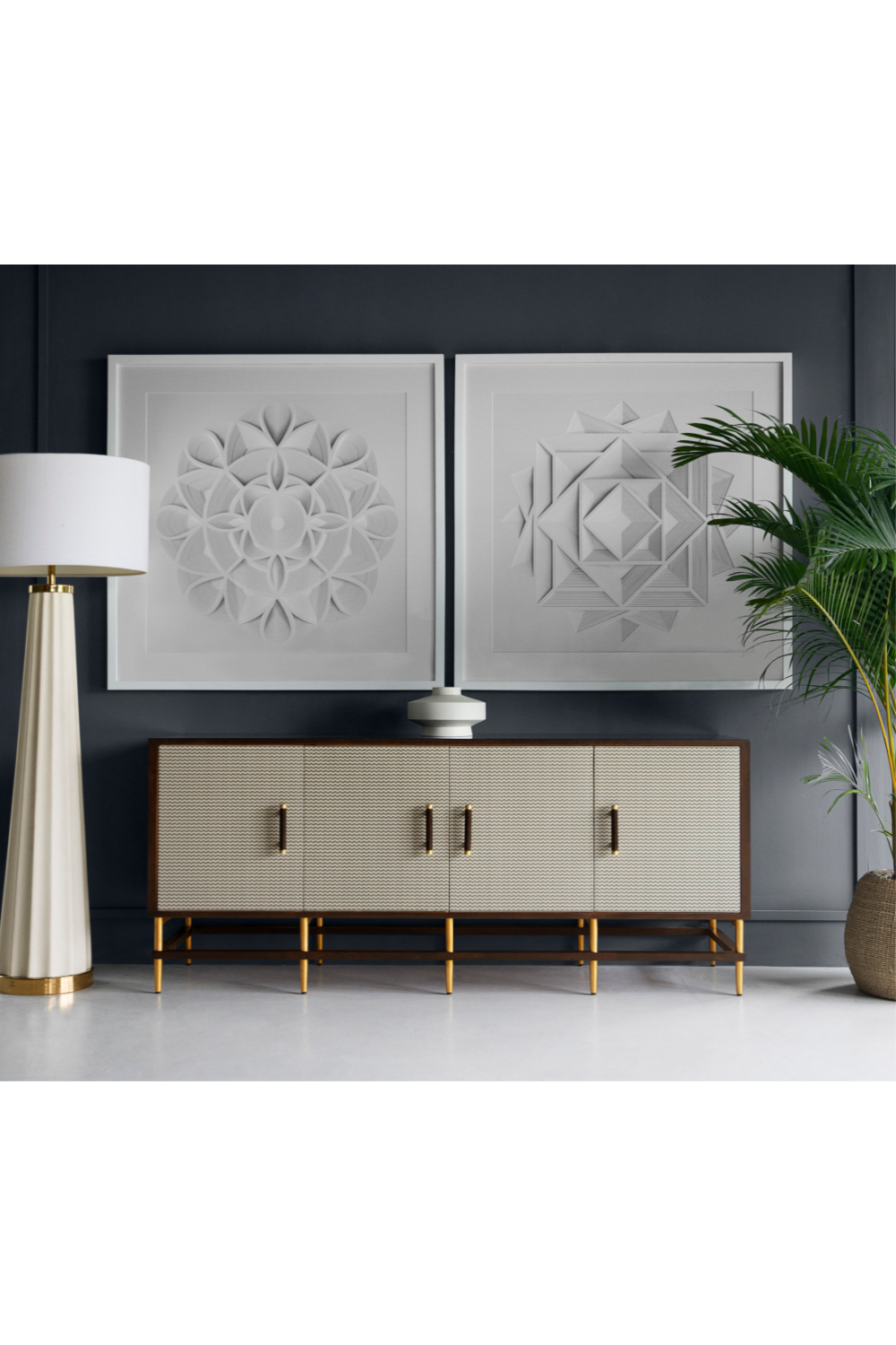 Cherry Veneer Sideboard | Andrew Martin Reuben | OROA