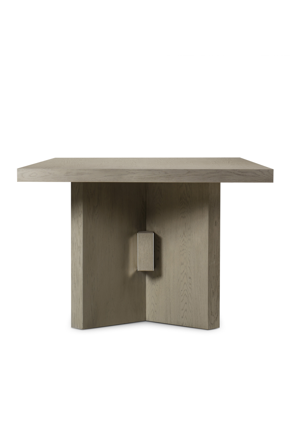 Taupe Oak Modern Dining Table | Andrew Martin Calvin | Oroa.com