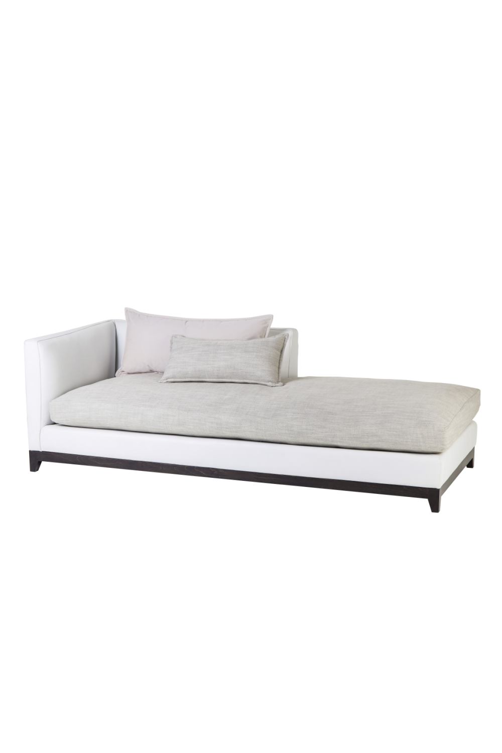 Modern White Chaise Longue | Andrew Martin Jackson | Oroa.com