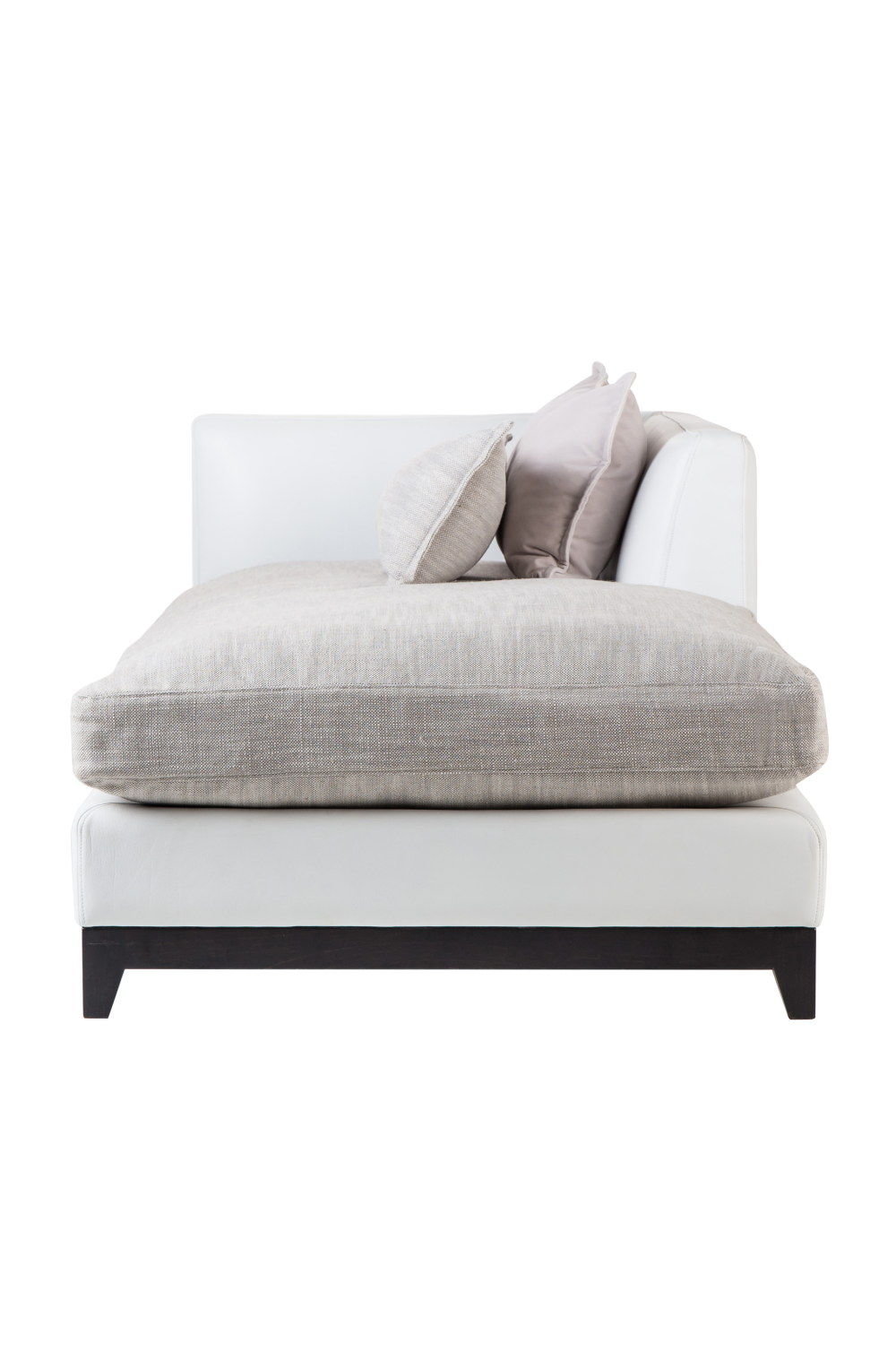 Modern White Chaise Longue | Andrew Martin Jackson | Oroa.com