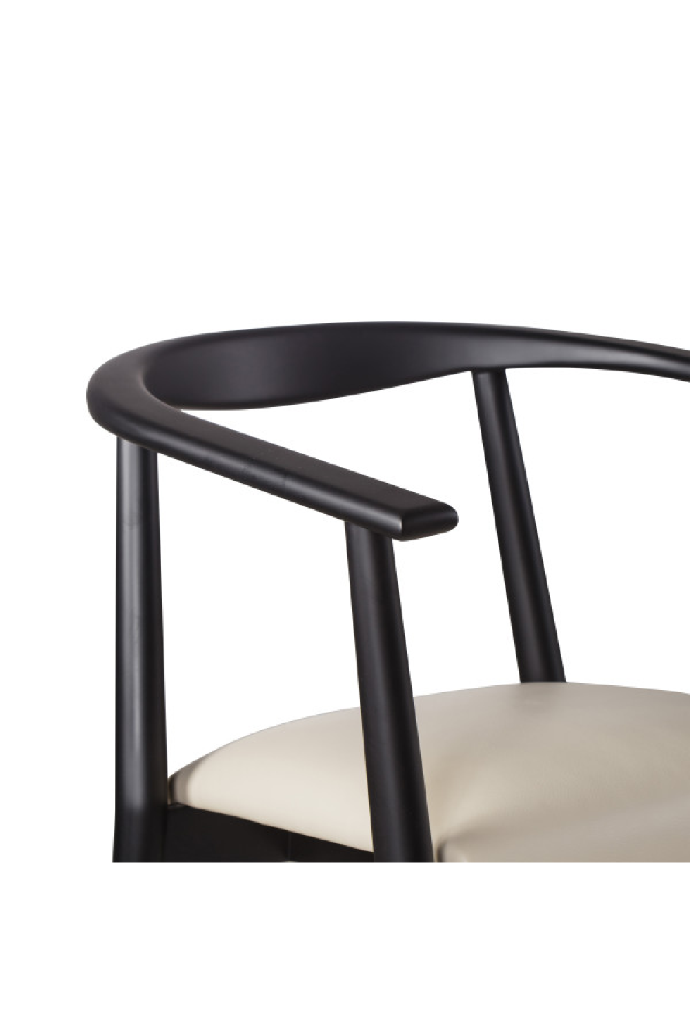 Matt Black Skandi Dining Chair | Andrew Martin Soho | Oroa.com