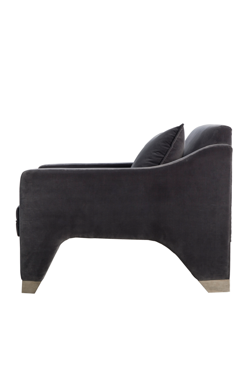 Velvet Upholstered Occasional Chair | Andrew Martin Lyndon | Oroa.com