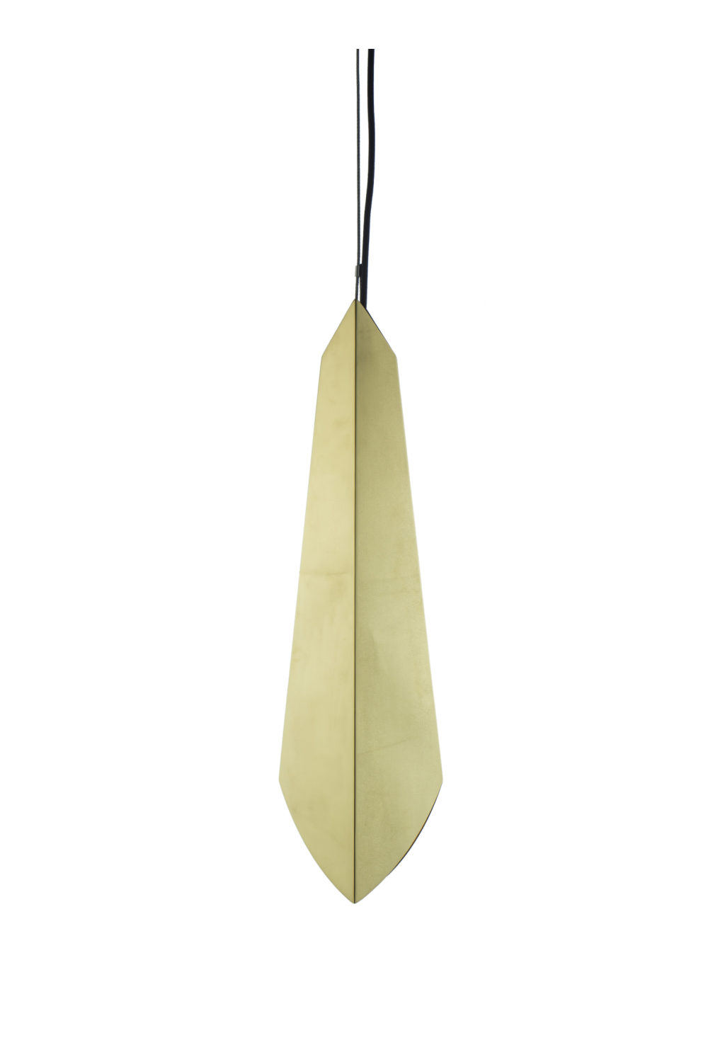 Polished Brass Pendant Light L | Andrew Martin Barnie |  OROA