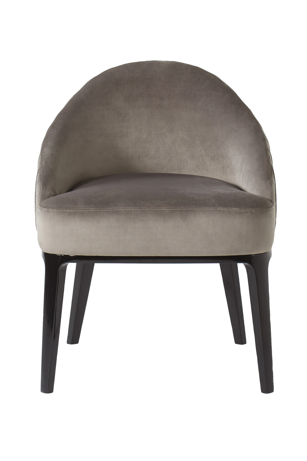 Gray Upholstery Low-Back Dining Chair | Andrew Martin Cersie | OROA