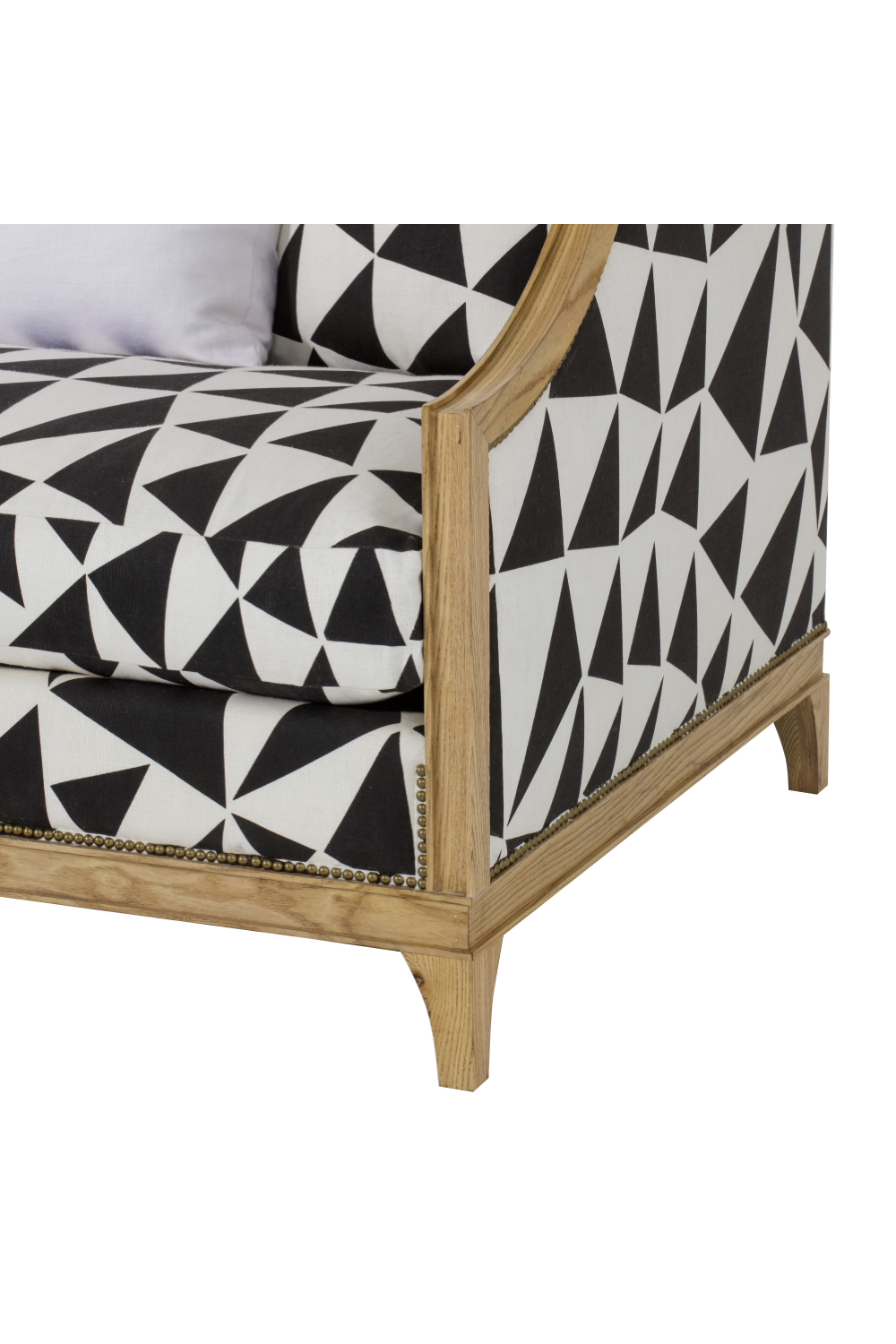 Geometric Upholstered Contemporary Sofa | Andrew Martin Henry | Oroa.com