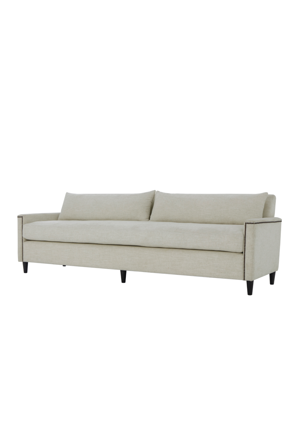 Cream Upholstery Studded Sofa | Andrew Martin Christopher | OROA