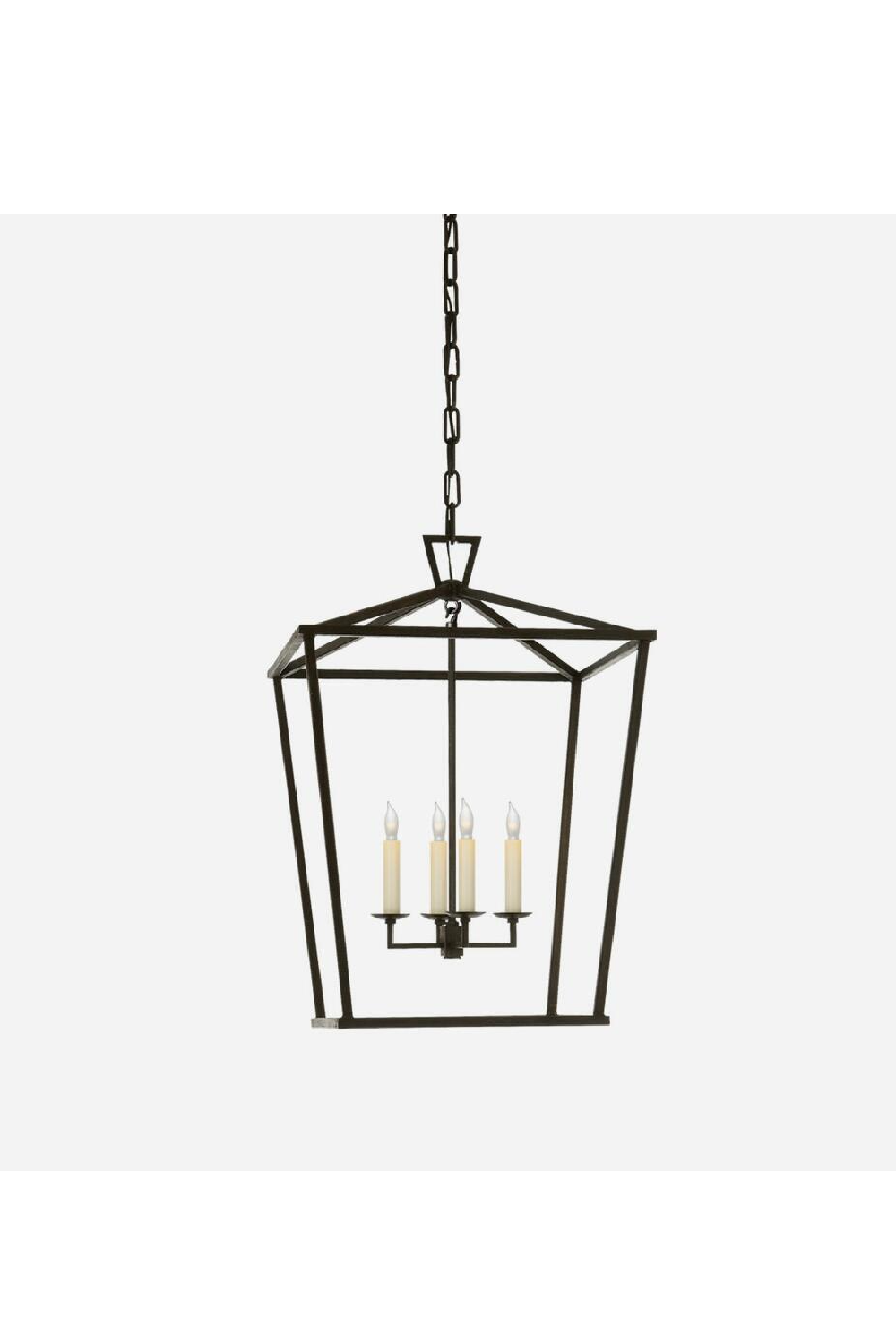 Black Lantern Pendant Lamp | Andrew Martin Darlana | Oroa.com