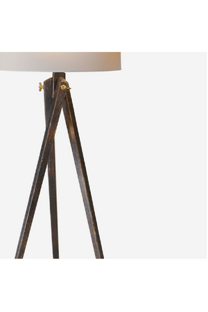 Rustic Floor Lamp | Andrew Martin Tripod | Oroa.com