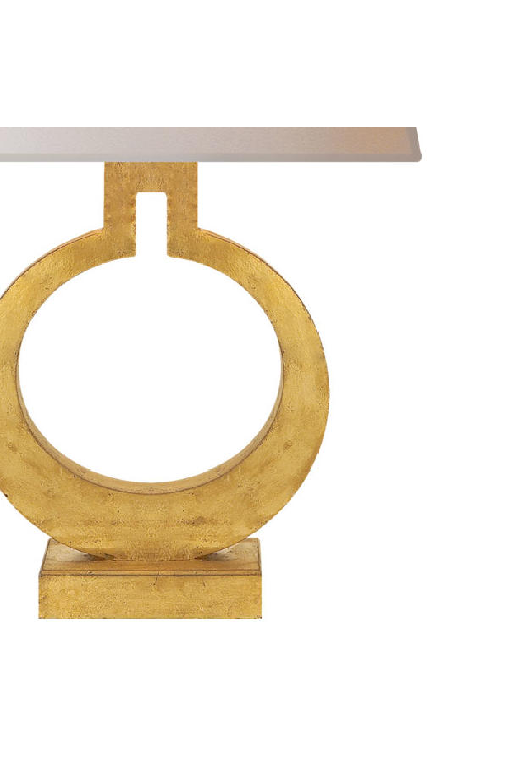 Circular Base Modern Table Lamp | Andrew Martin Ring Form | OROA.com