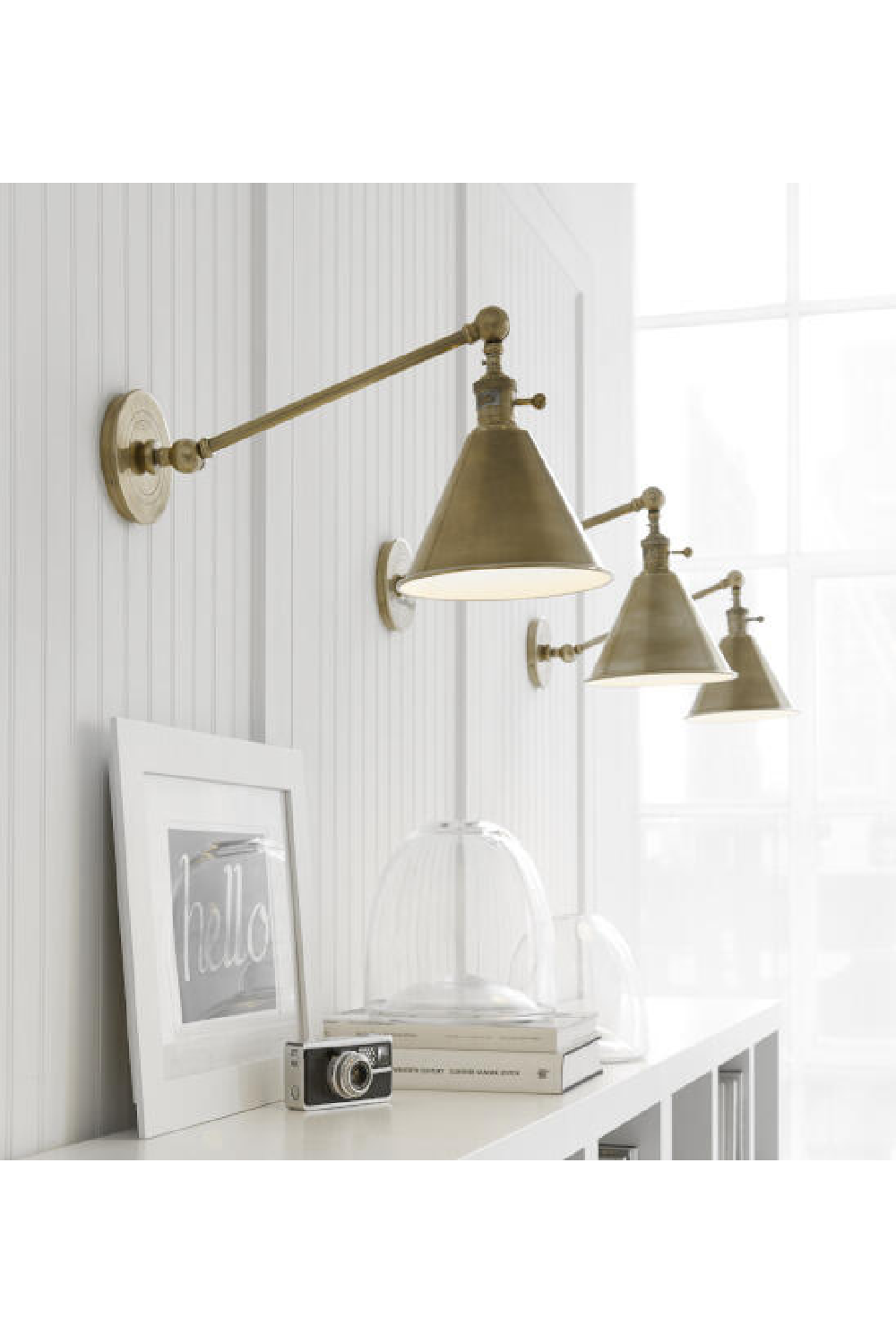 Conical Classic Wall Light | Andrew Martin Boston | Oroa.com