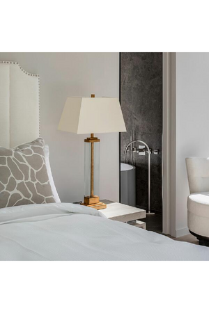 Glass Stemmed Modern Table Lamp | Andrew Martin Wright | OROA.com