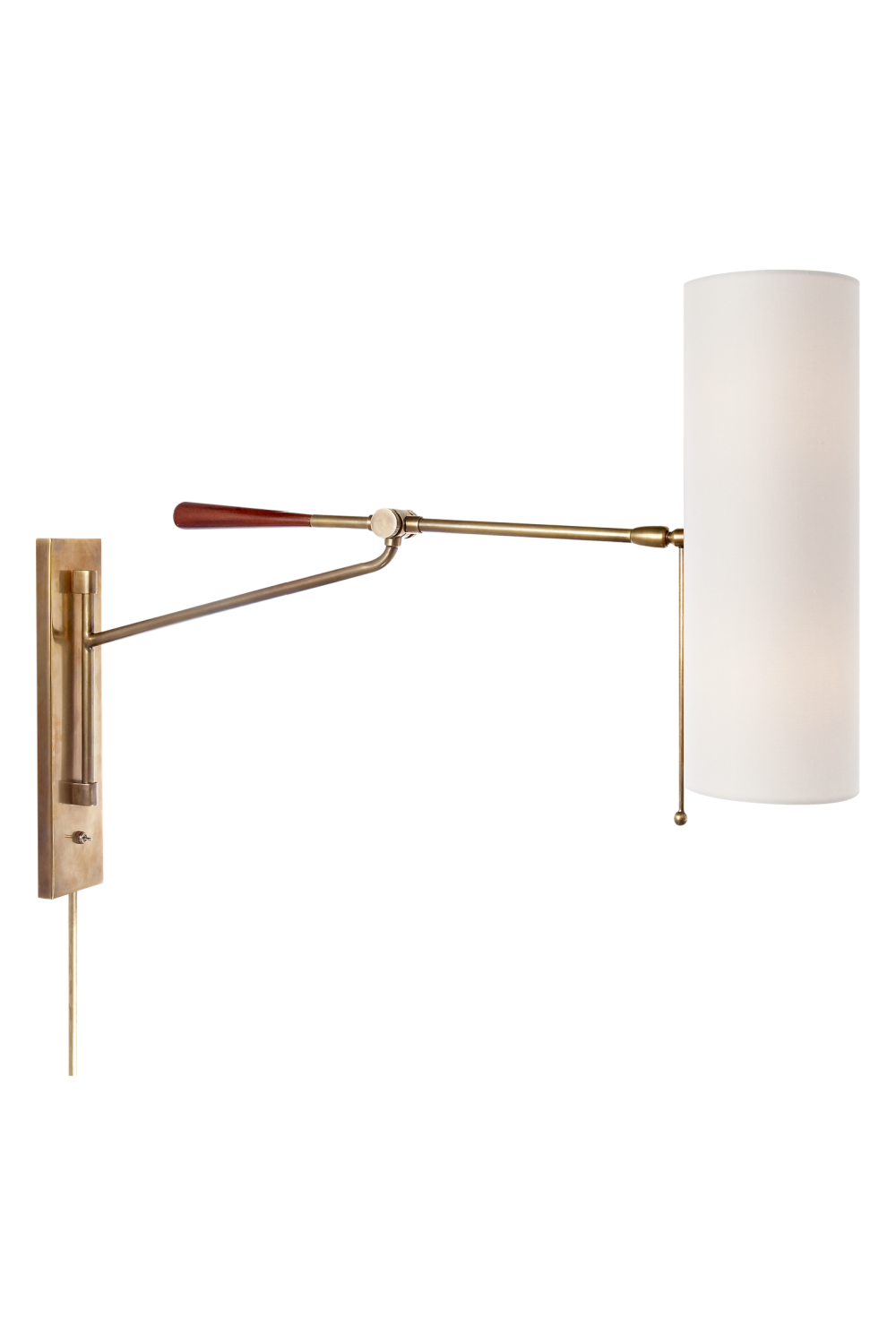 Antique Brass Wall Lamp | Andrew Martin Frankfort | OROA