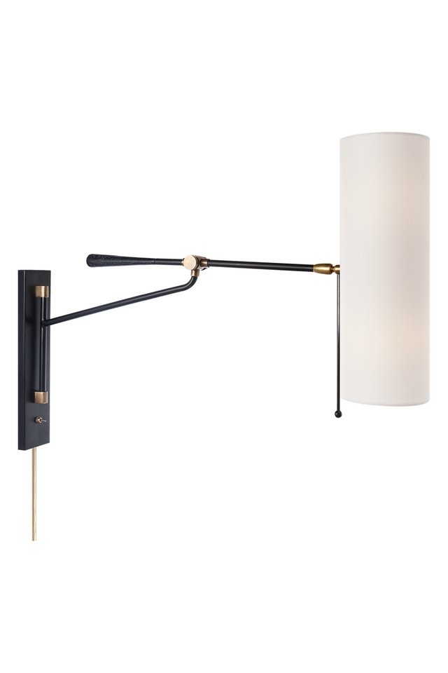 Antique Brass Wall Lamp | Andrew Martin Frankfort | OROA