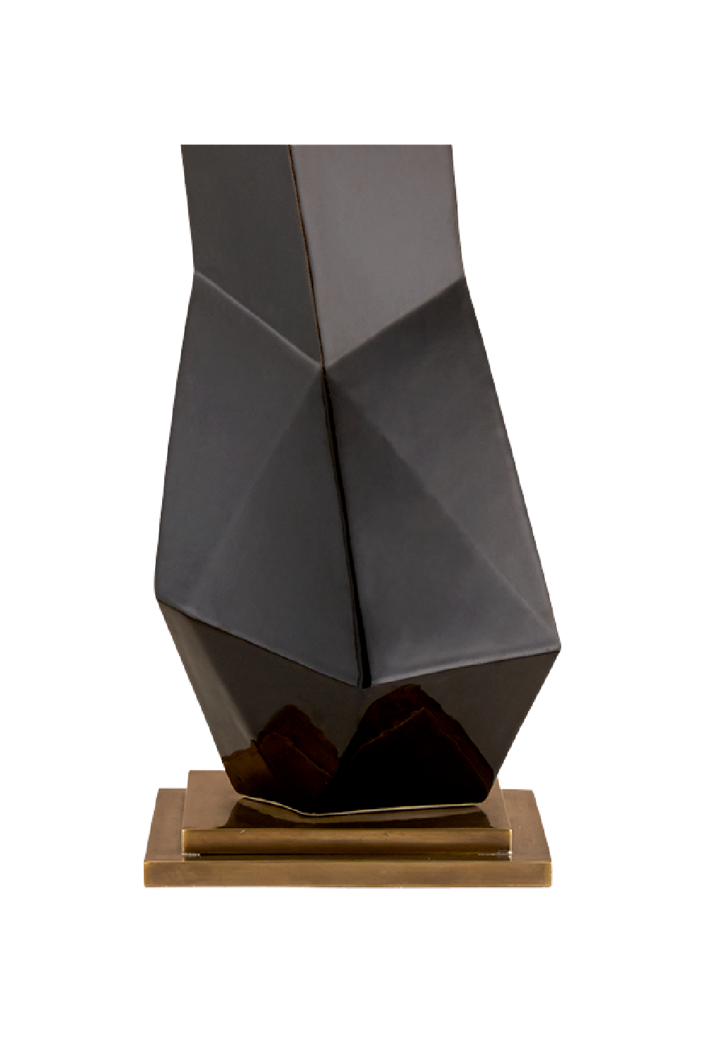 Black Cubist Table Lamp | Andrew Martin Bayliss | Oroa.com