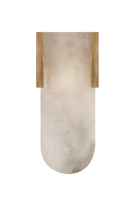 Elongated Alabaster Wall Light | Andrew Martin Melange | Oroa.com