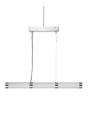 White Marble Bar Pendant Light | Andrew Martin Stream | OROA.com