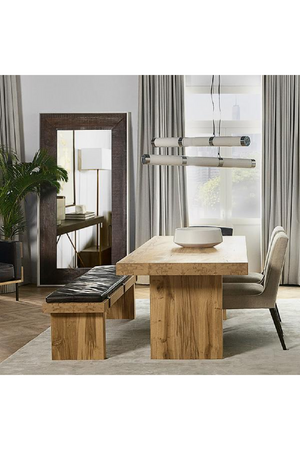 White Marble Bar Pendant Light | Andrew Martin Stream | OROA.com