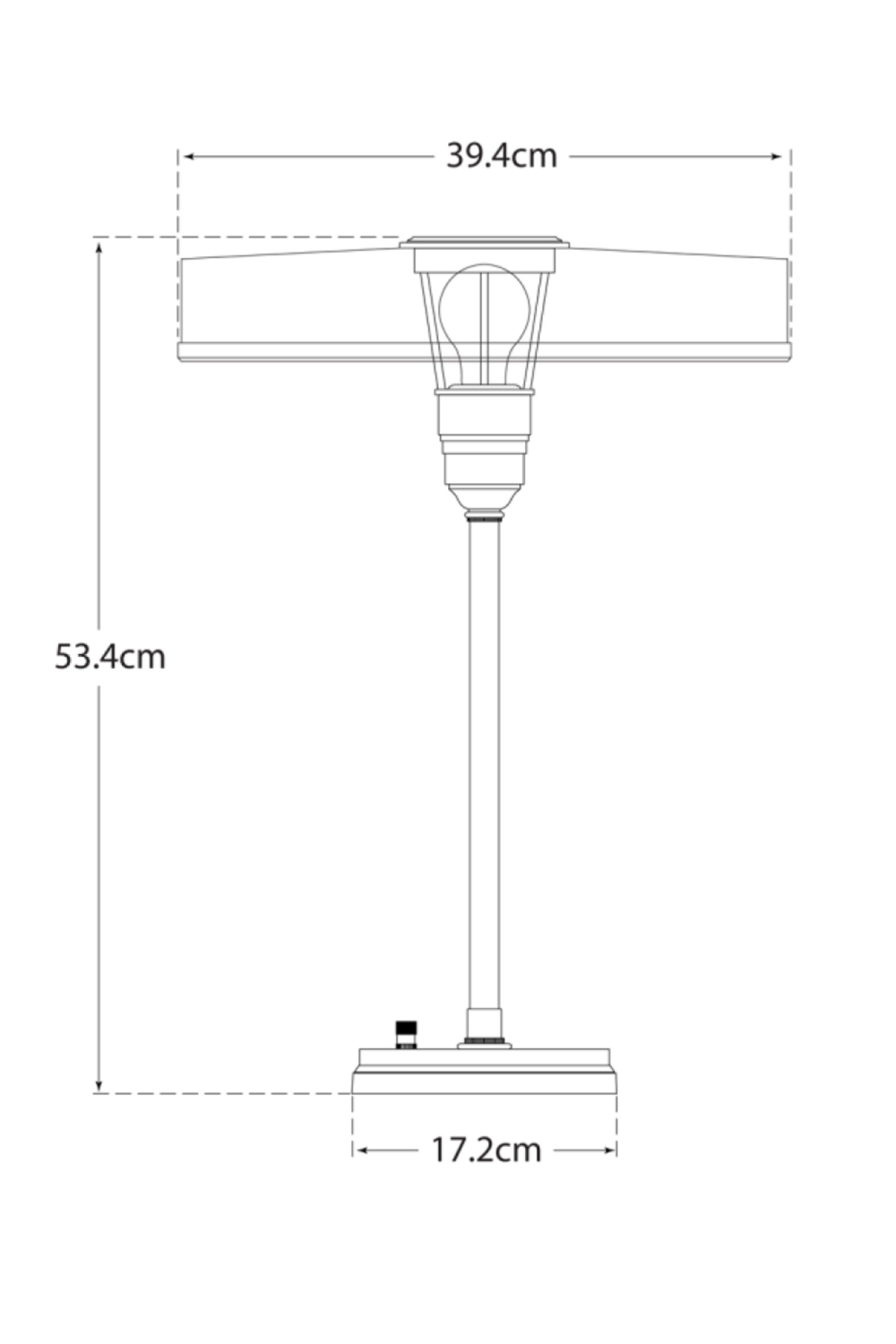 Metal Table Lamp | Andrew Martin Carlo | Oroa.com