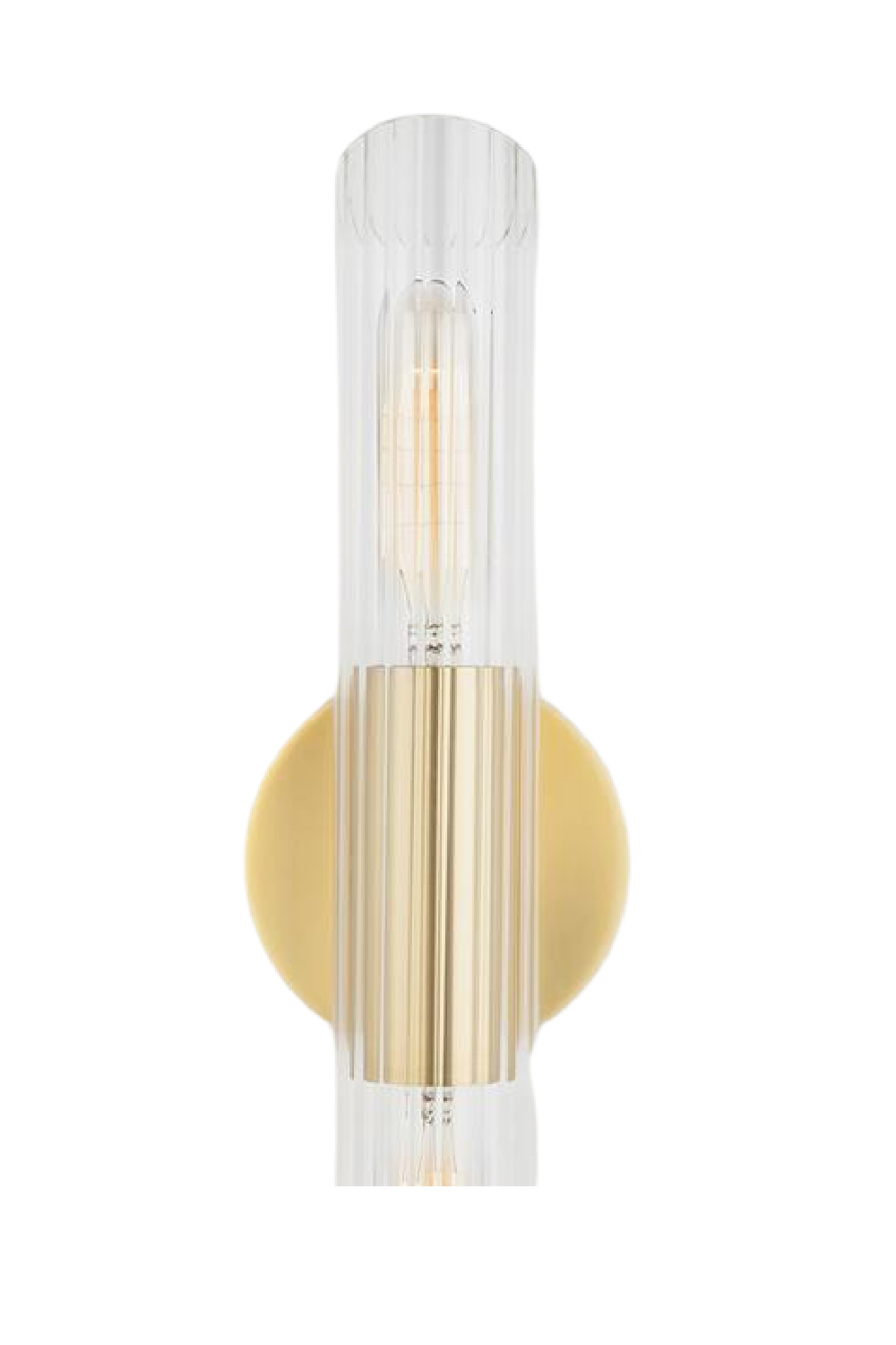 Glass Cylinder Gold Wall Light | Andrew Martin Cecily | Oroa.com