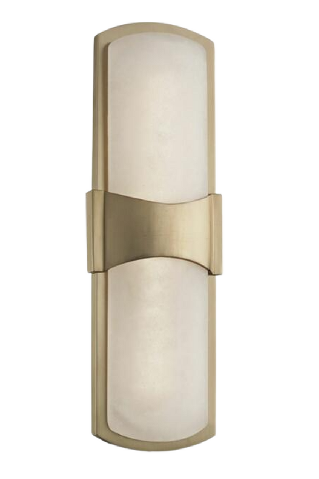 Brass Framed Alabaster Wall Light S | Andrew Martin Valencia | OROA.com