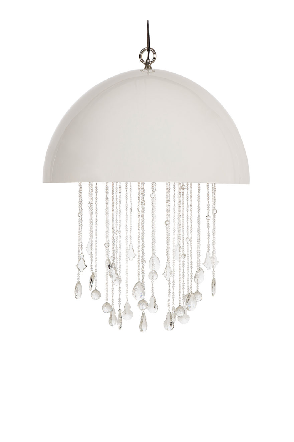 Crystal Beads Chandelier L | Andrew Martin Lunar | OROA.com