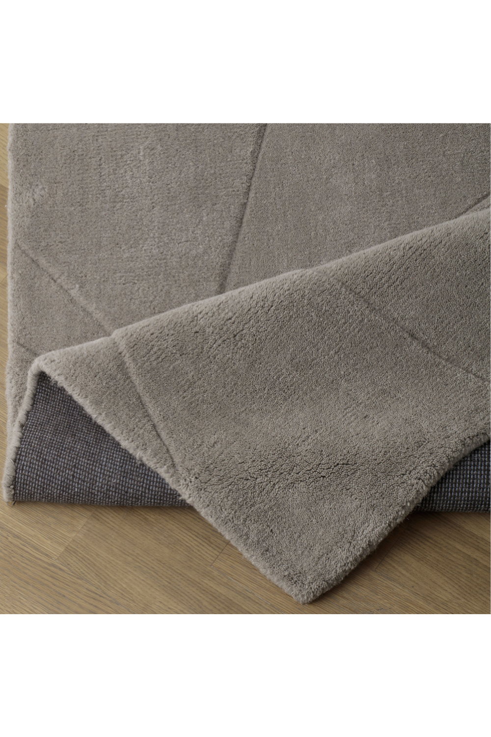 Soft Gray Wool Rug | Andrew Martin Fabrice | Oroatrade