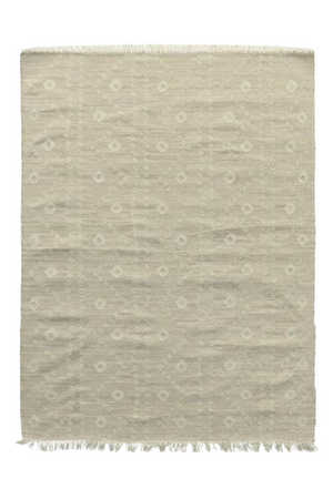 Natural Cotton Rug | Andrew Martin Sabra | Oroa.com